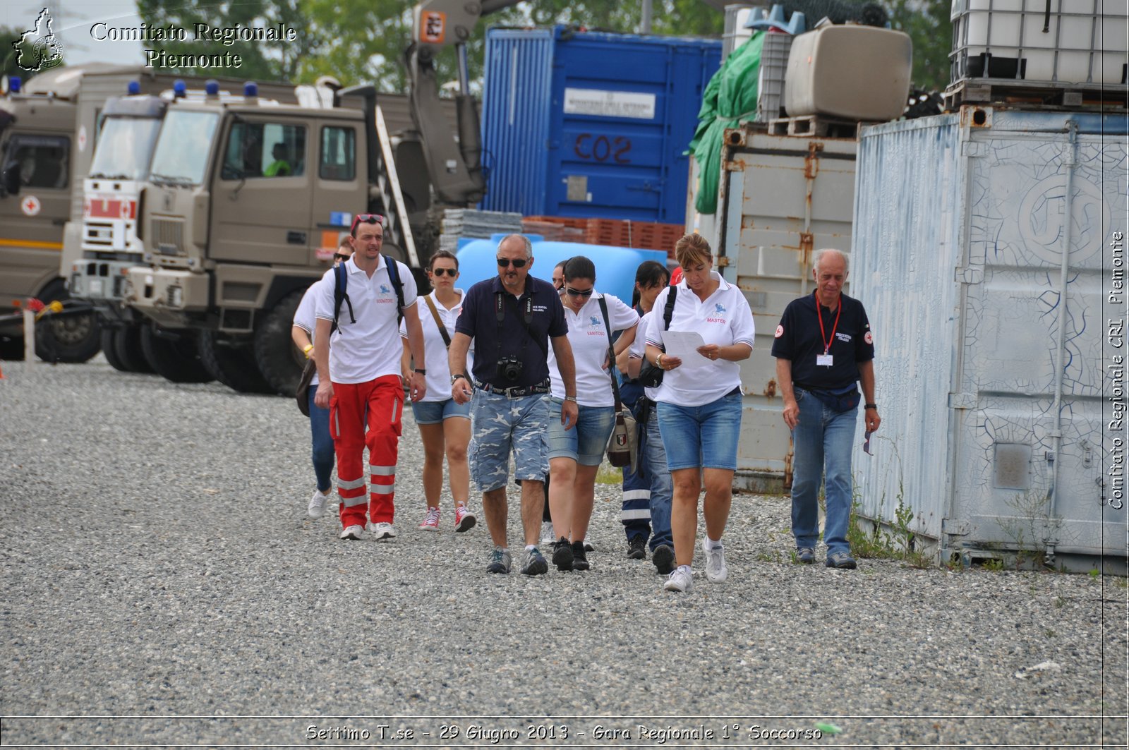 Settimo T.se - 29 Giugno 2013 - Gara Regionale 1 Soccorso - Croce Rossa Italiana - Comitato Regionale del Piemonte