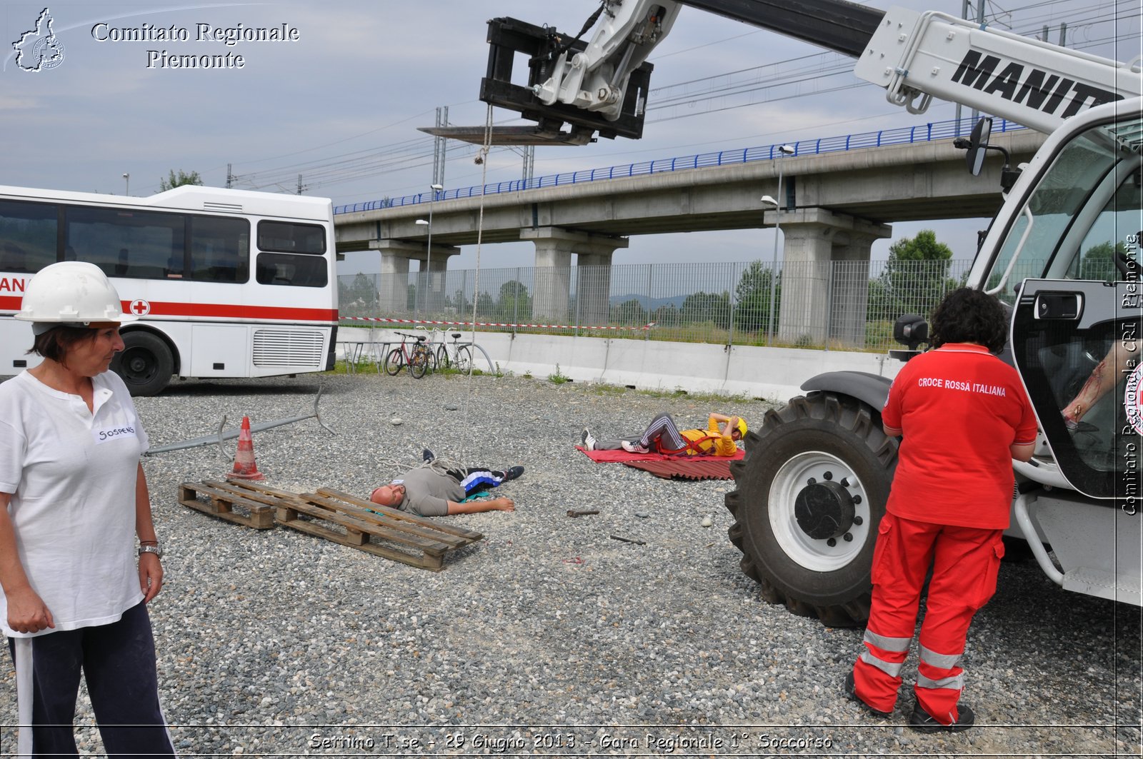 Settimo T.se - 29 Giugno 2013 - Gara Regionale 1 Soccorso - Croce Rossa Italiana - Comitato Regionale del Piemonte