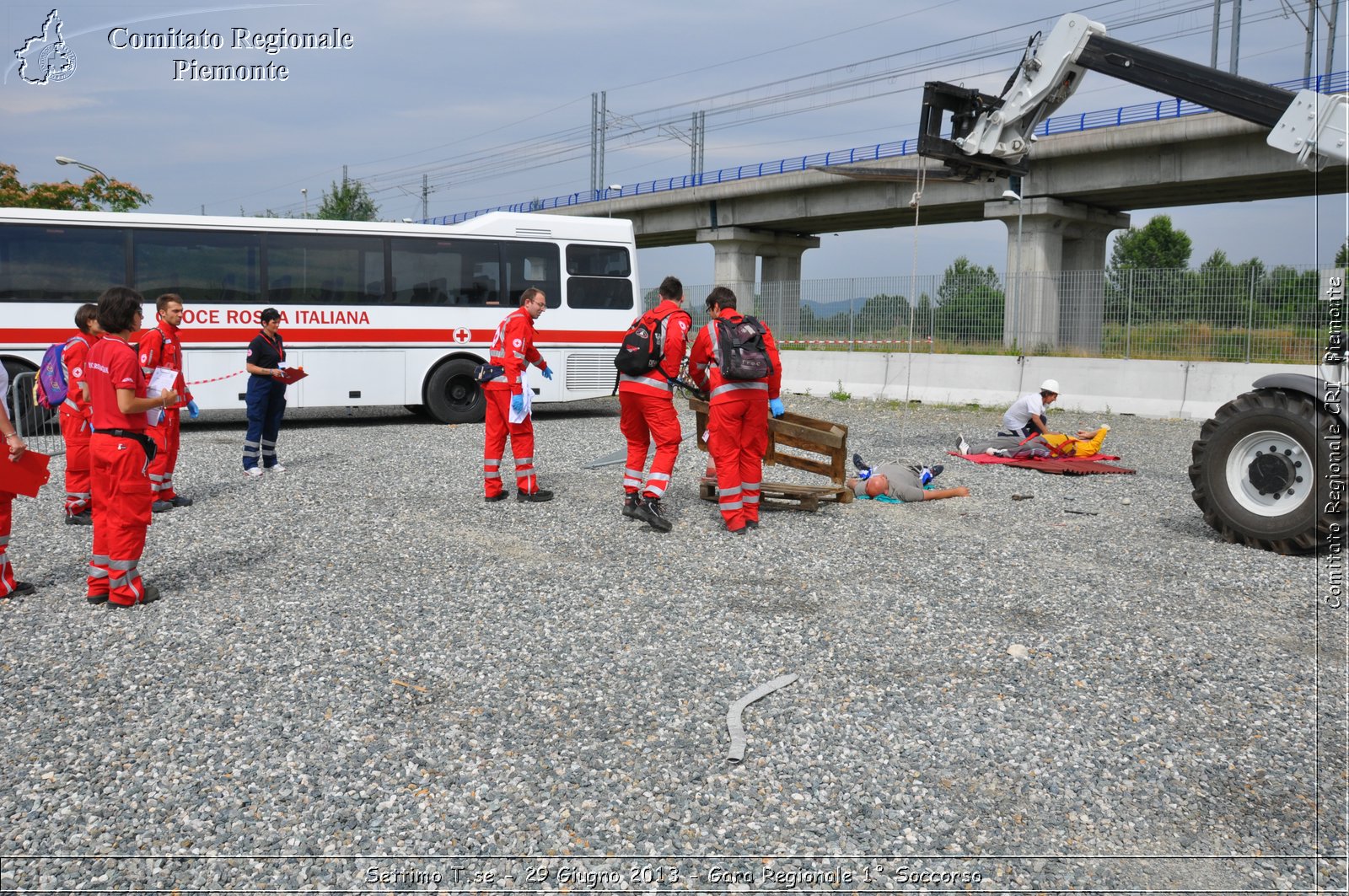 Settimo T.se - 29 Giugno 2013 - Gara Regionale 1 Soccorso - Croce Rossa Italiana - Comitato Regionale del Piemonte