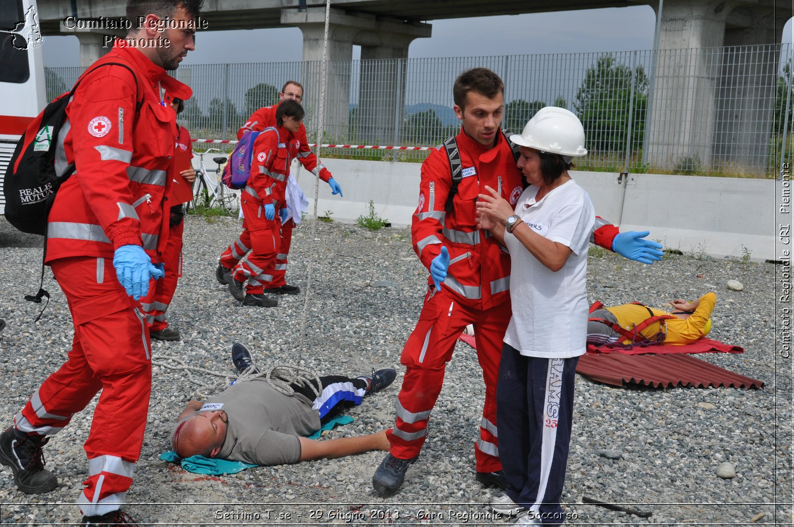 Settimo T.se - 29 Giugno 2013 - Gara Regionale 1 Soccorso - Croce Rossa Italiana - Comitato Regionale del Piemonte