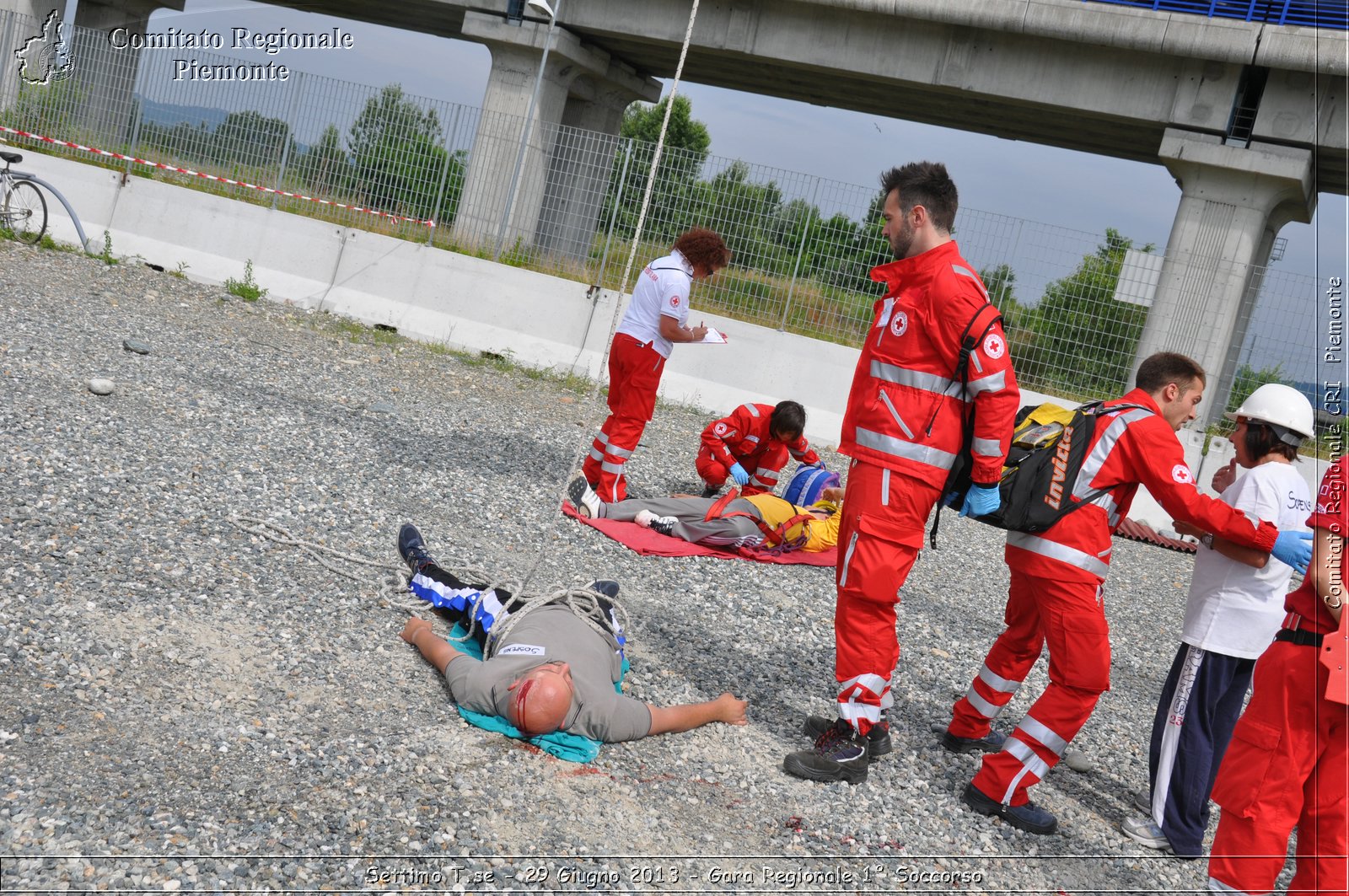 Settimo T.se - 29 Giugno 2013 - Gara Regionale 1 Soccorso - Croce Rossa Italiana - Comitato Regionale del Piemonte