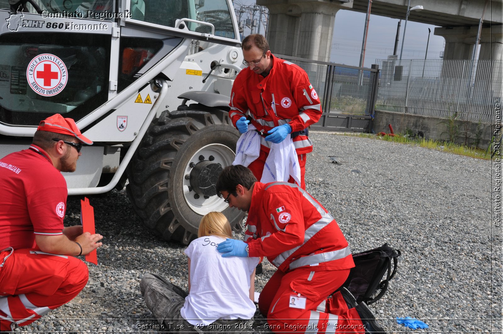 Settimo T.se - 29 Giugno 2013 - Gara Regionale 1 Soccorso - Croce Rossa Italiana - Comitato Regionale del Piemonte