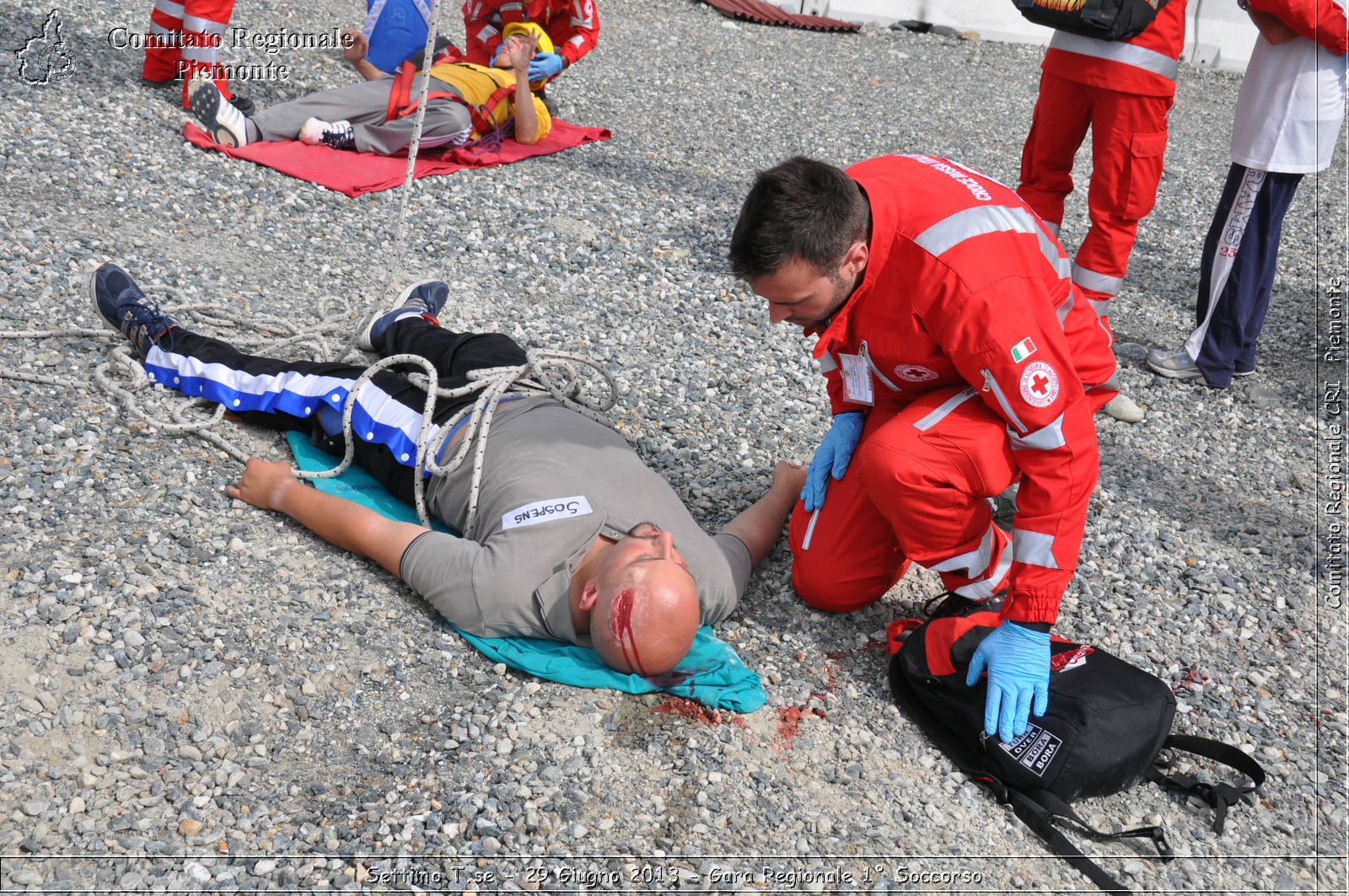 Settimo T.se - 29 Giugno 2013 - Gara Regionale 1 Soccorso - Croce Rossa Italiana - Comitato Regionale del Piemonte