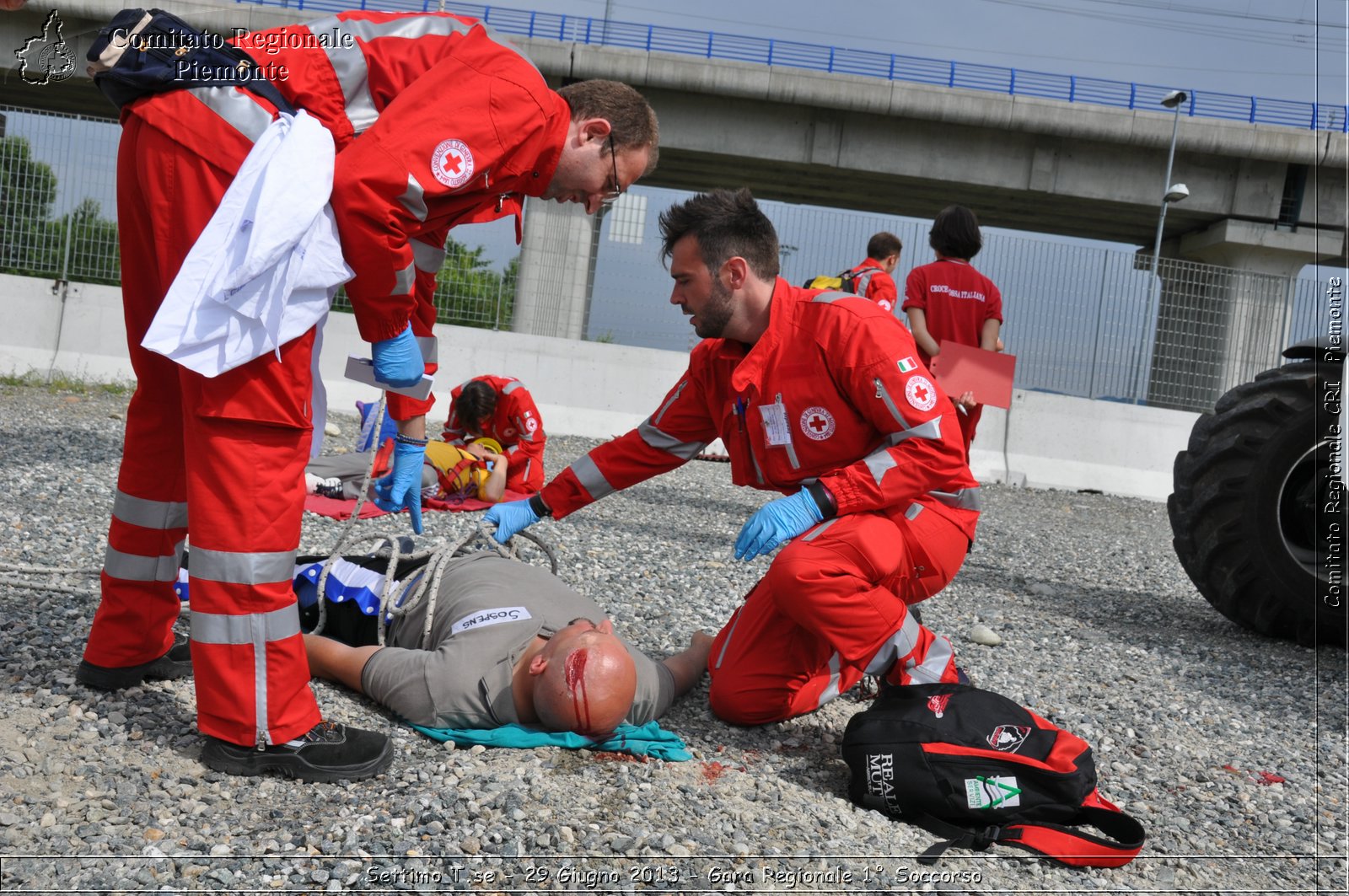 Settimo T.se - 29 Giugno 2013 - Gara Regionale 1 Soccorso - Croce Rossa Italiana - Comitato Regionale del Piemonte