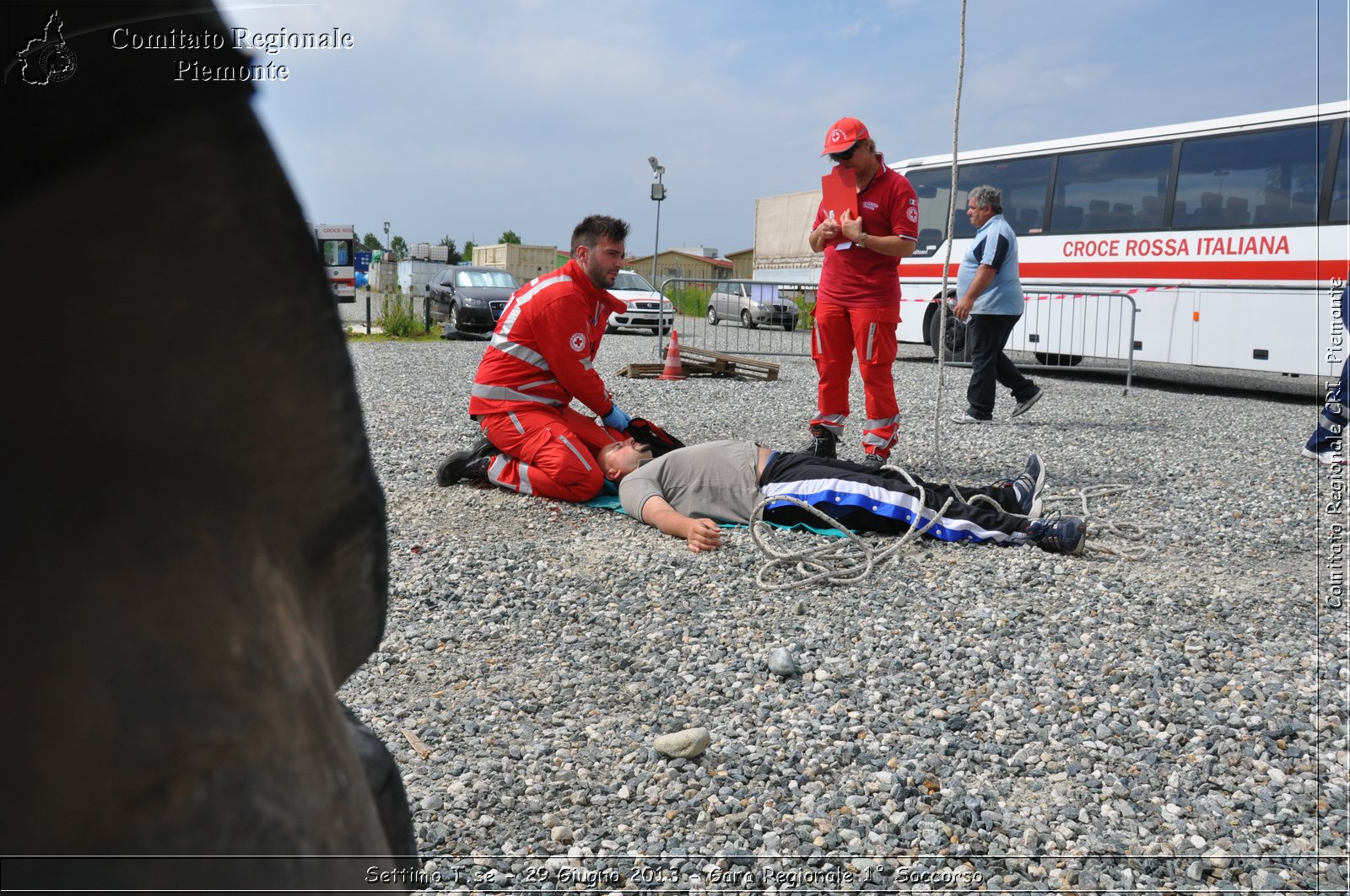 Settimo T.se - 29 Giugno 2013 - Gara Regionale 1 Soccorso - Croce Rossa Italiana - Comitato Regionale del Piemonte