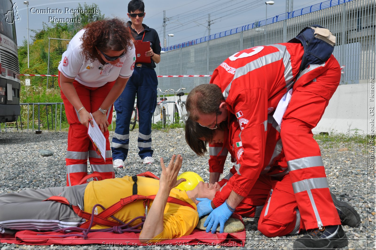 Settimo T.se - 29 Giugno 2013 - Gara Regionale 1 Soccorso - Croce Rossa Italiana - Comitato Regionale del Piemonte