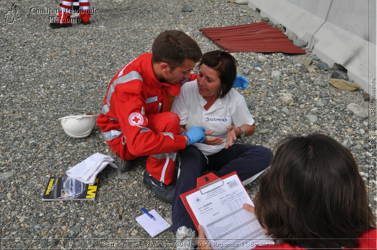 Settimo T.se - 29 Giugno 2013 - Gara Regionale 1 Soccorso - Croce Rossa Italiana - Comitato Regionale del Piemonte