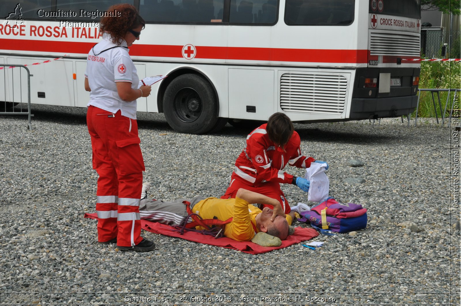 Settimo T.se - 29 Giugno 2013 - Gara Regionale 1 Soccorso - Croce Rossa Italiana - Comitato Regionale del Piemonte