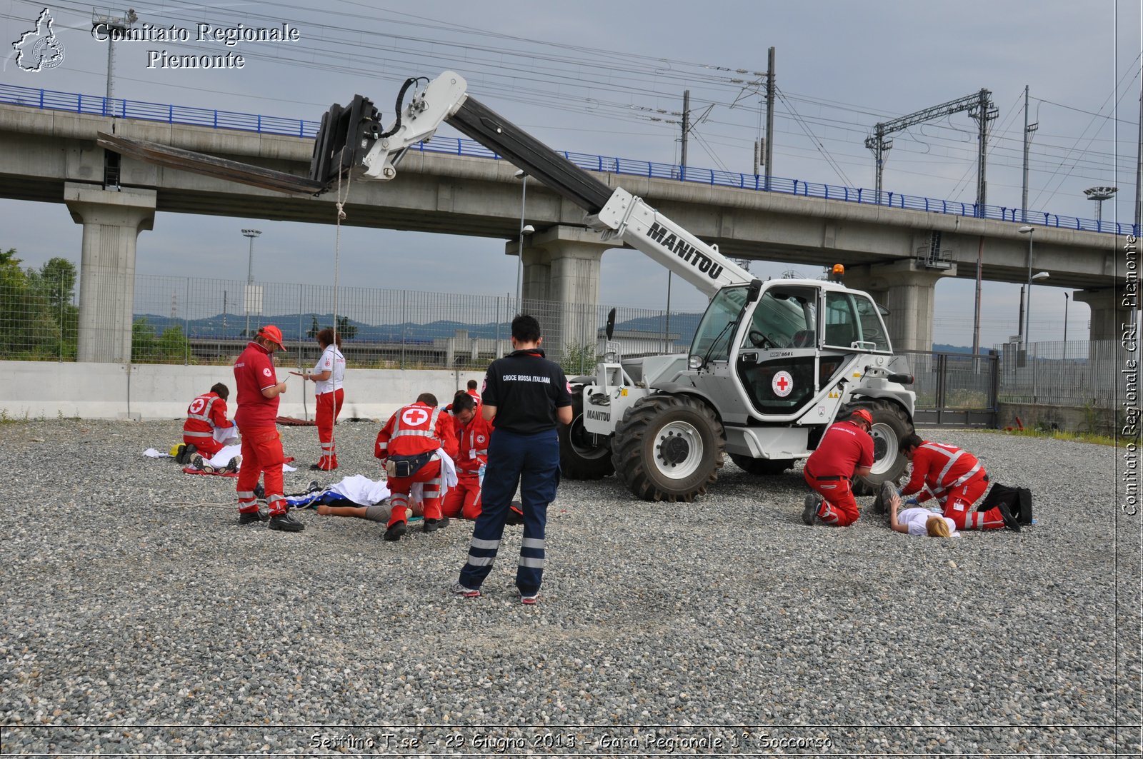 Settimo T.se - 29 Giugno 2013 - Gara Regionale 1 Soccorso - Croce Rossa Italiana - Comitato Regionale del Piemonte