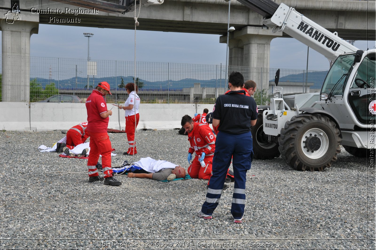 Settimo T.se - 29 Giugno 2013 - Gara Regionale 1 Soccorso - Croce Rossa Italiana - Comitato Regionale del Piemonte