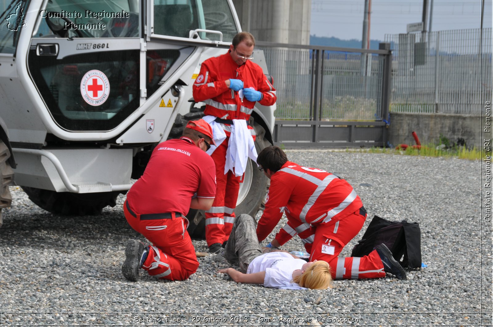 Settimo T.se - 29 Giugno 2013 - Gara Regionale 1 Soccorso - Croce Rossa Italiana - Comitato Regionale del Piemonte