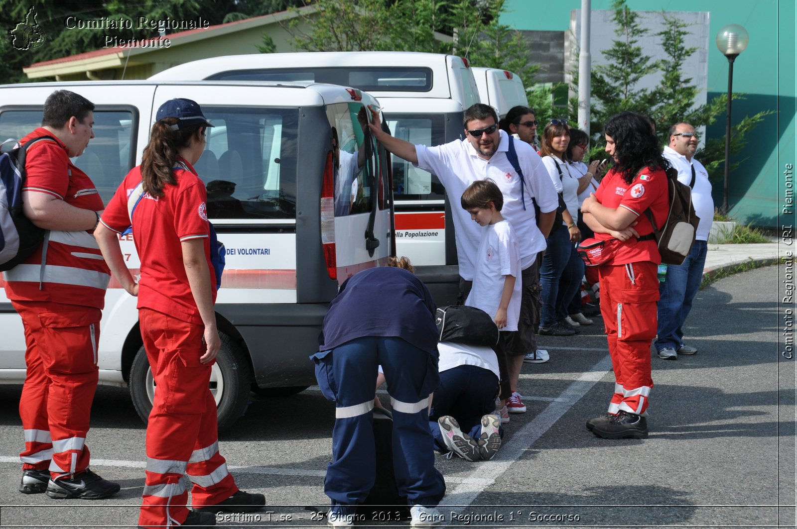 Settimo T.se - 29 Giugno 2013 - Gara Regionale 1 Soccorso - Croce Rossa Italiana - Comitato Regionale del Piemonte