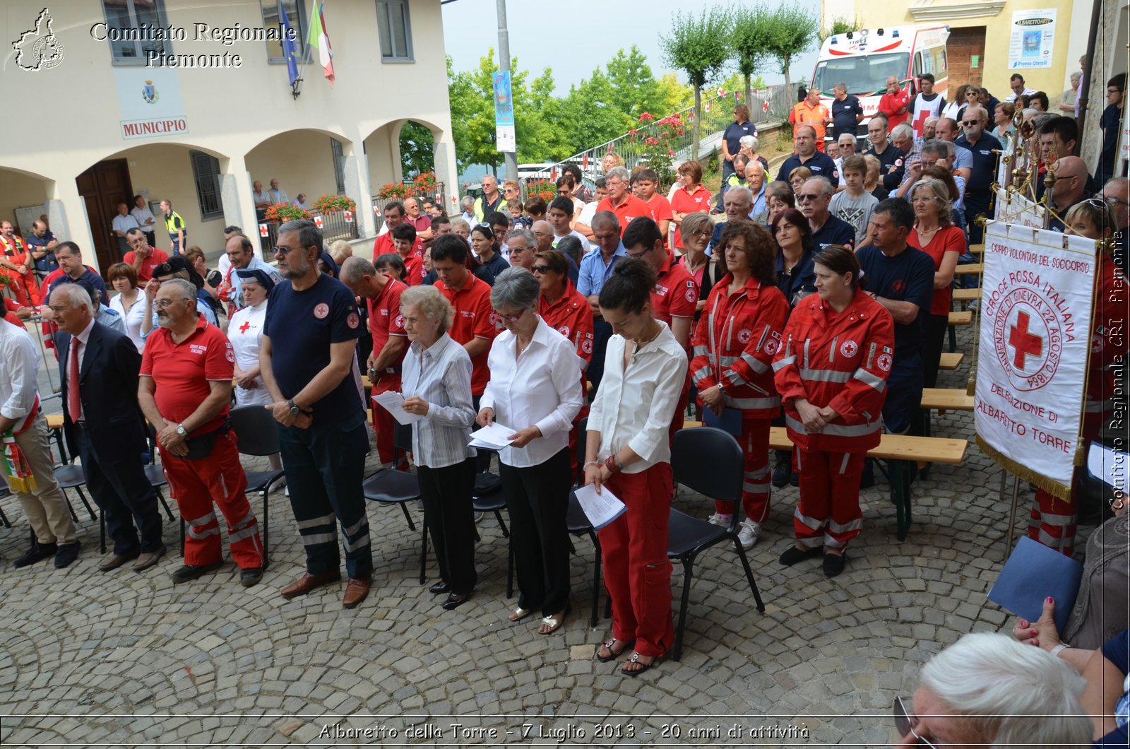 Albaretto della Torre - 7 Luglio 2013 - 20 anni di attivit - Croce Rossa Italiana - Comitato Regionale del Piemonte