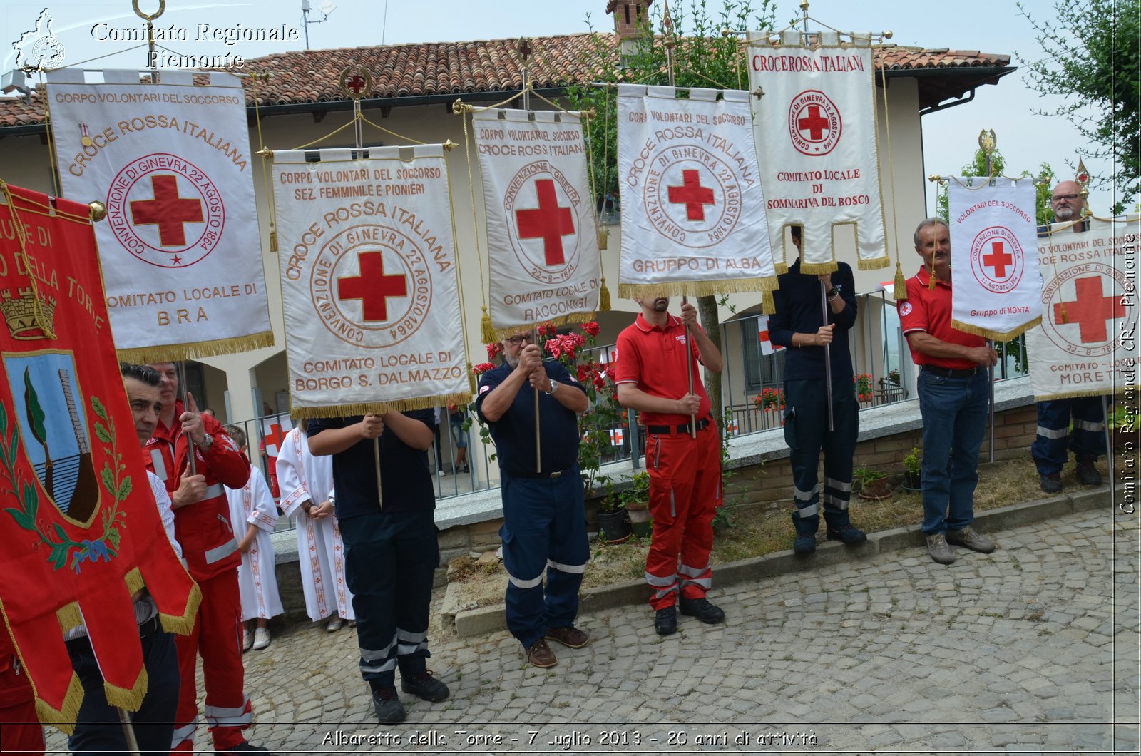 Albaretto della Torre - 7 Luglio 2013 - 20 anni di attivit - Croce Rossa Italiana - Comitato Regionale del Piemonte