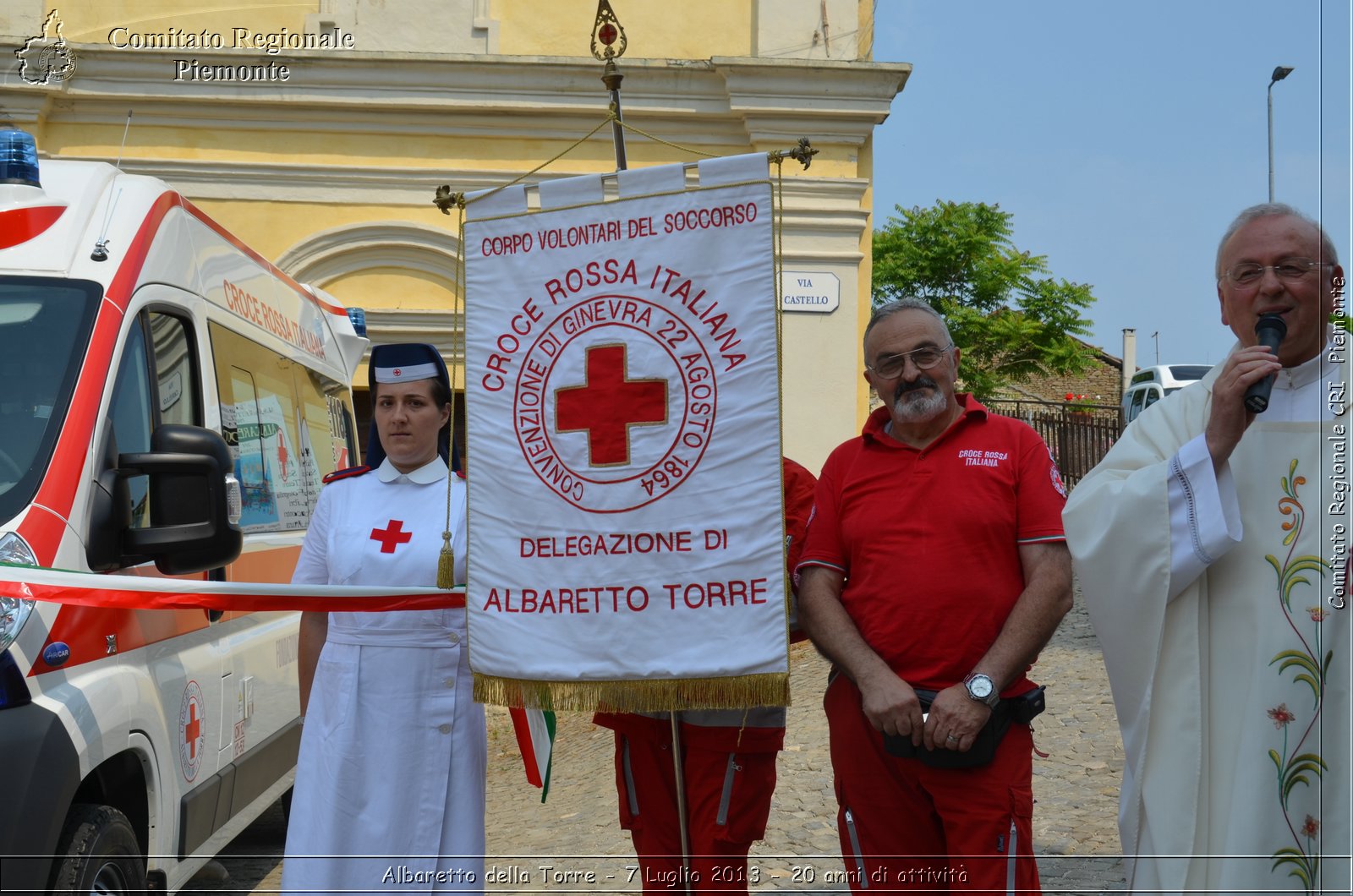 Albaretto della Torre - 7 Luglio 2013 - 20 anni di attivit - Croce Rossa Italiana - Comitato Regionale del Piemonte