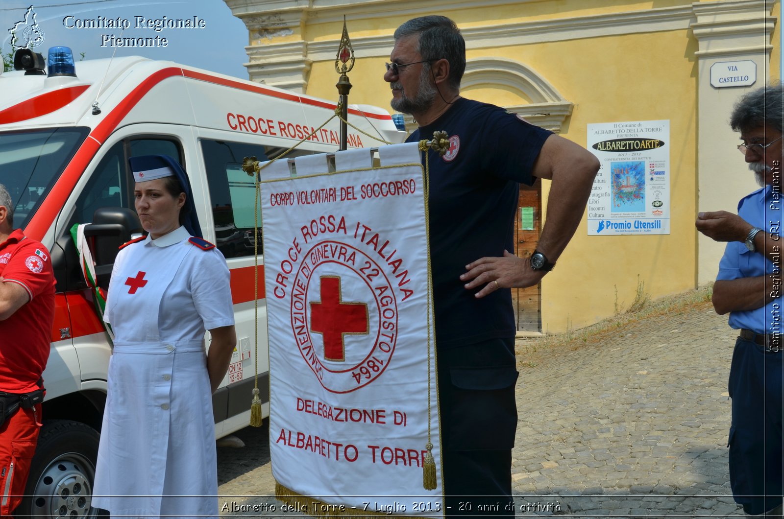 Albaretto della Torre - 7 Luglio 2013 - 20 anni di attivit - Croce Rossa Italiana - Comitato Regionale del Piemonte