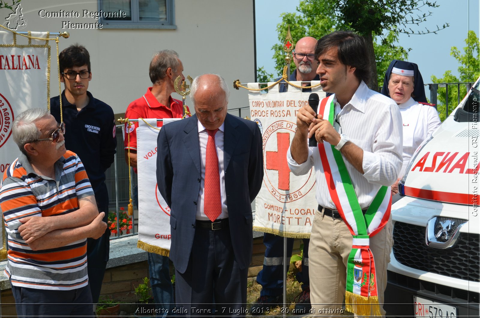 Albaretto della Torre - 7 Luglio 2013 - 20 anni di attivit - Croce Rossa Italiana - Comitato Regionale del Piemonte