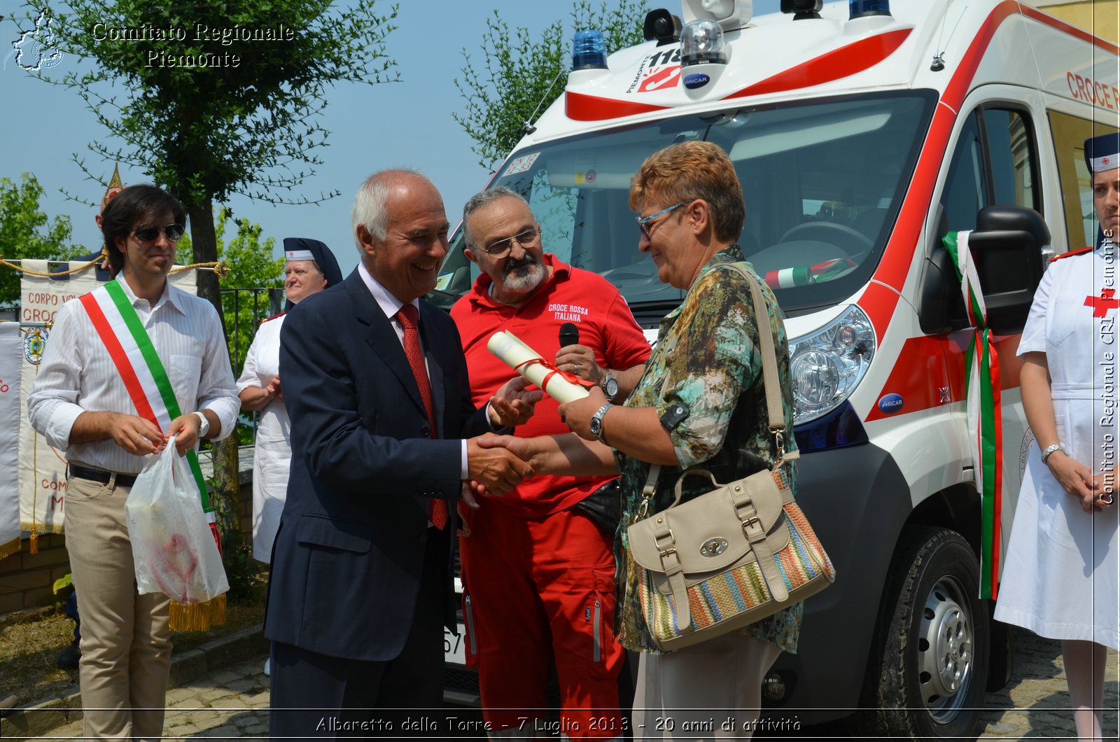 Albaretto della Torre - 7 Luglio 2013 - 20 anni di attivit - Croce Rossa Italiana - Comitato Regionale del Piemonte