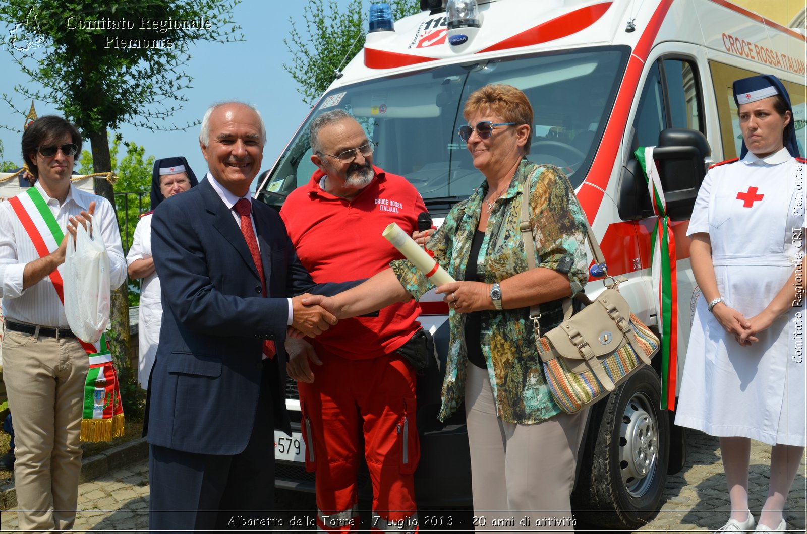 Albaretto della Torre - 7 Luglio 2013 - 20 anni di attivit - Croce Rossa Italiana - Comitato Regionale del Piemonte