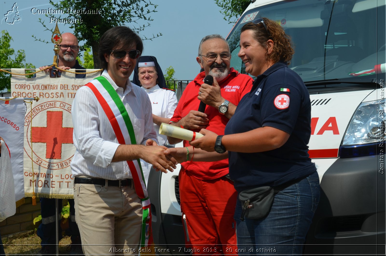 Albaretto della Torre - 7 Luglio 2013 - 20 anni di attivit - Croce Rossa Italiana - Comitato Regionale del Piemonte