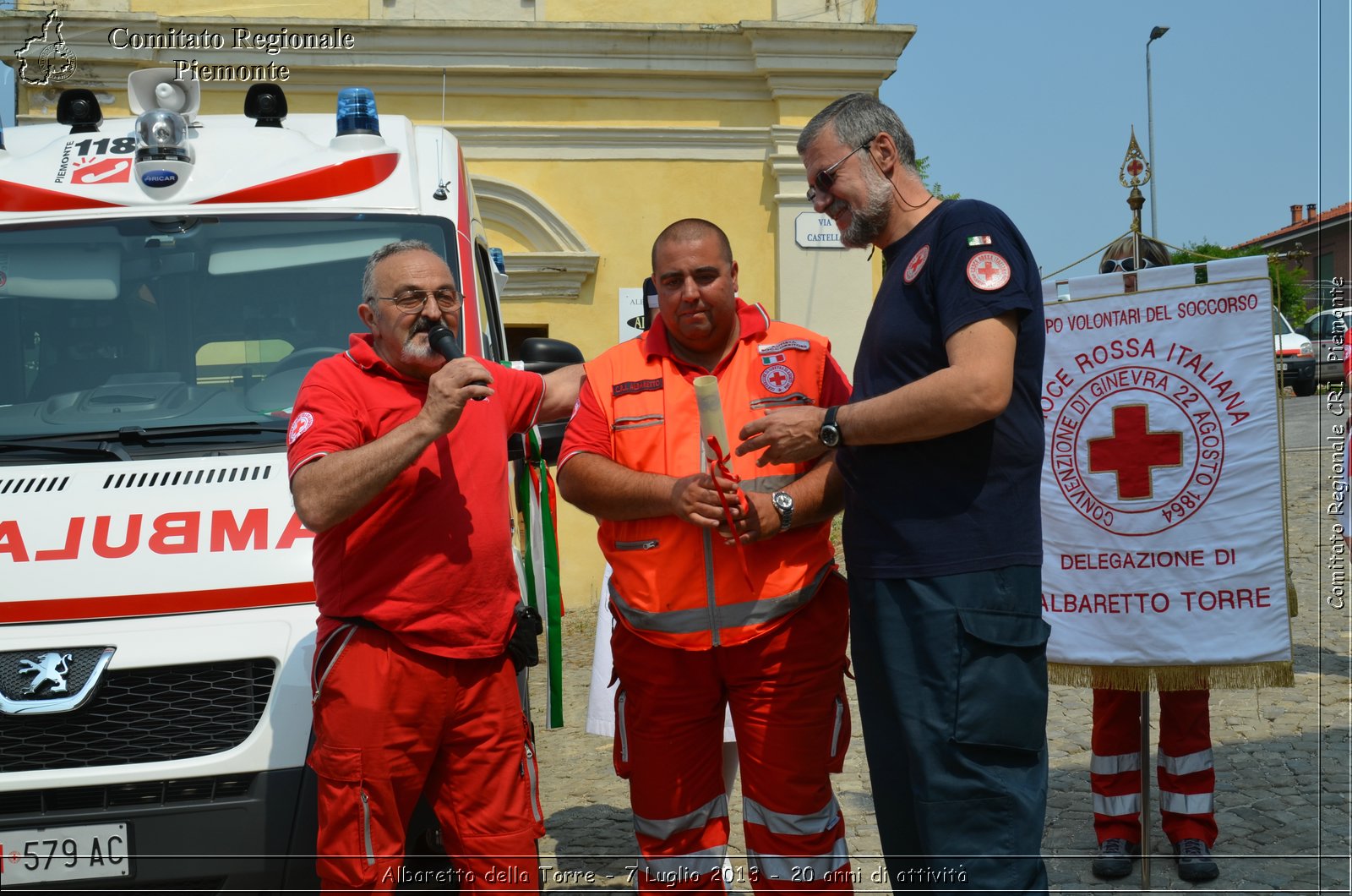 Albaretto della Torre - 7 Luglio 2013 - 20 anni di attivit - Croce Rossa Italiana - Comitato Regionale del Piemonte