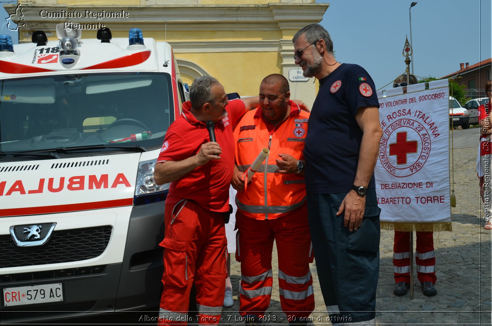 Albaretto della Torre - 7 Luglio 2013 - 20 anni di attivit - Croce Rossa Italiana - Comitato Regionale del Piemonte