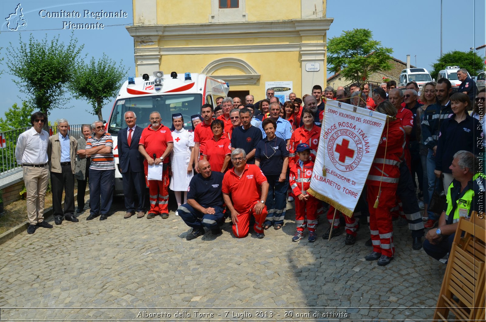 Albaretto della Torre - 7 Luglio 2013 - 20 anni di attivit - Croce Rossa Italiana - Comitato Regionale del Piemonte