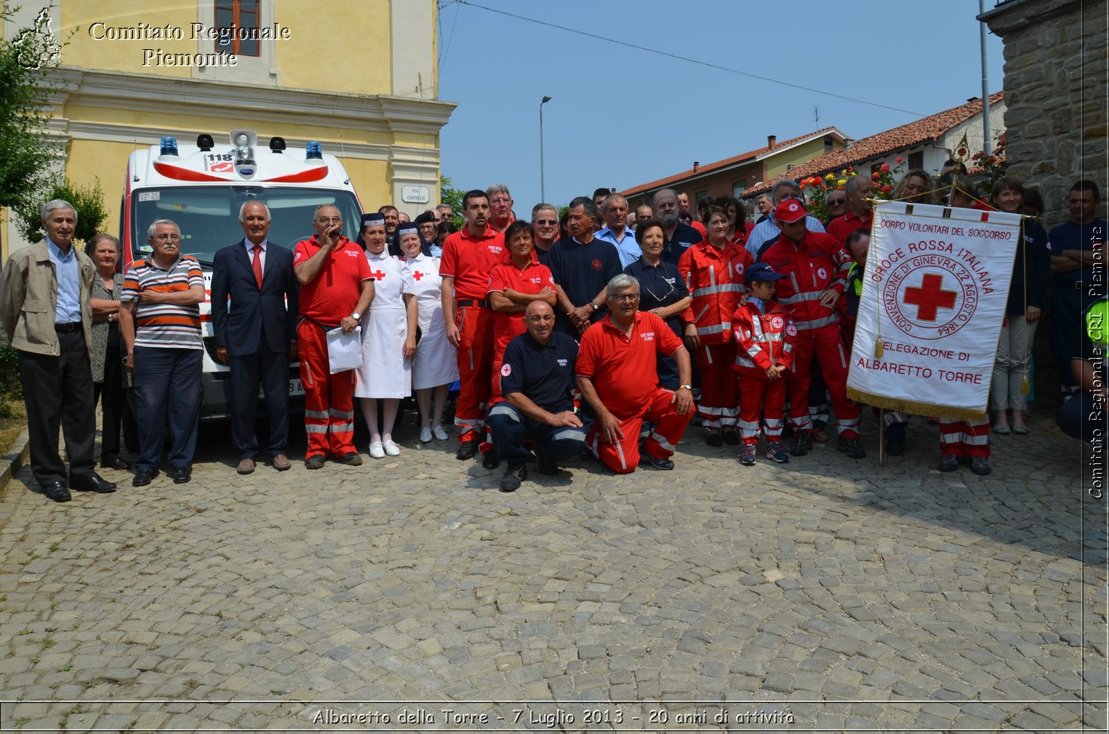 Albaretto della Torre - 7 Luglio 2013 - 20 anni di attivit - Croce Rossa Italiana - Comitato Regionale del Piemonte