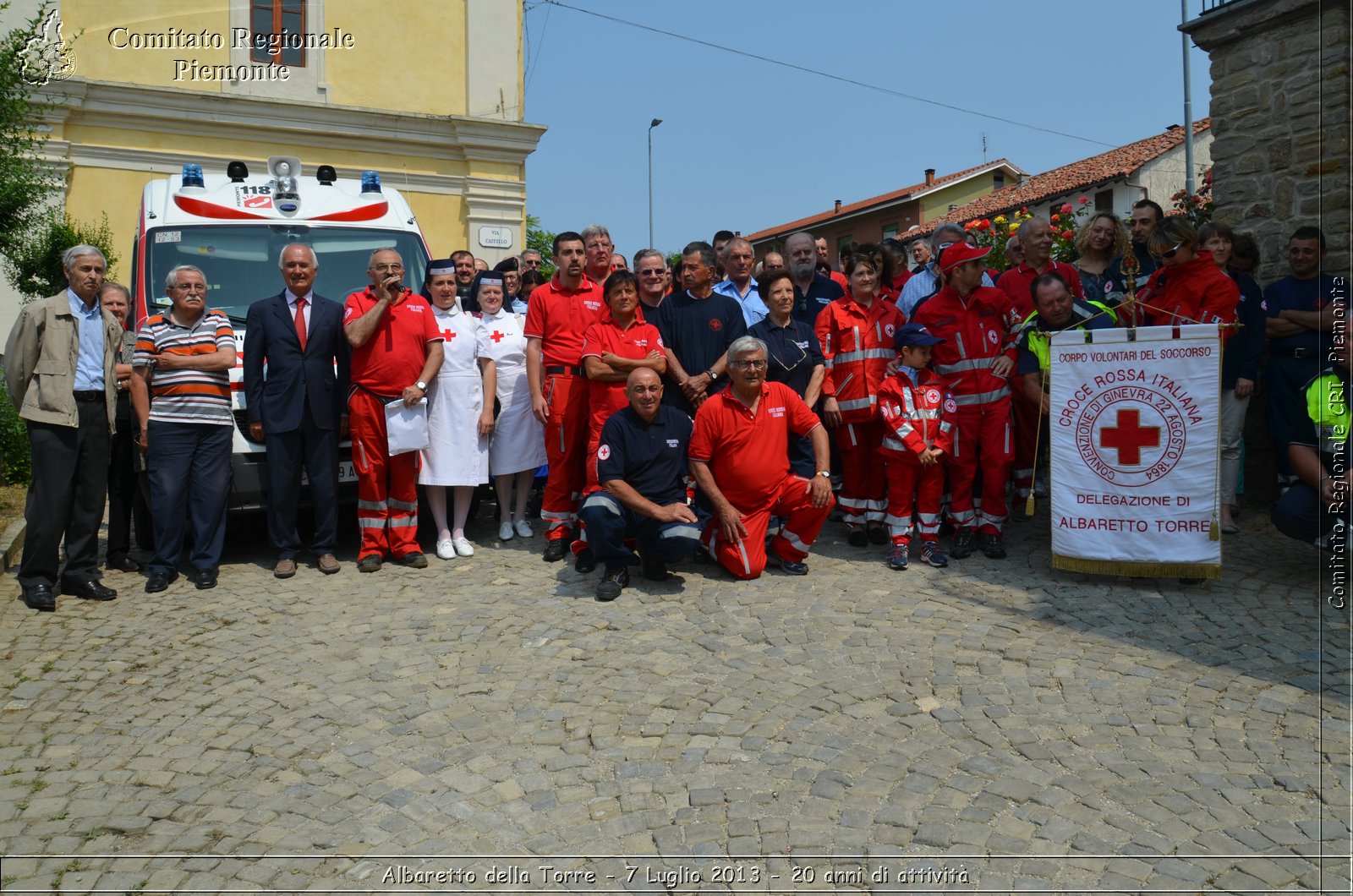 Albaretto della Torre - 7 Luglio 2013 - 20 anni di attivit - Croce Rossa Italiana - Comitato Regionale del Piemonte