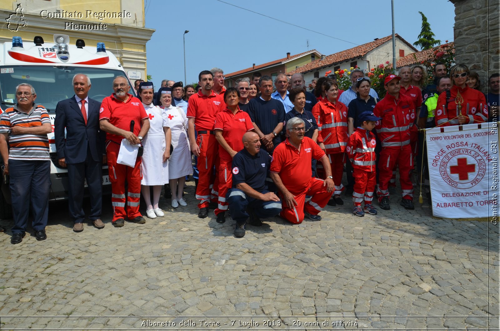 Albaretto della Torre - 7 Luglio 2013 - 20 anni di attivit - Croce Rossa Italiana - Comitato Regionale del Piemonte