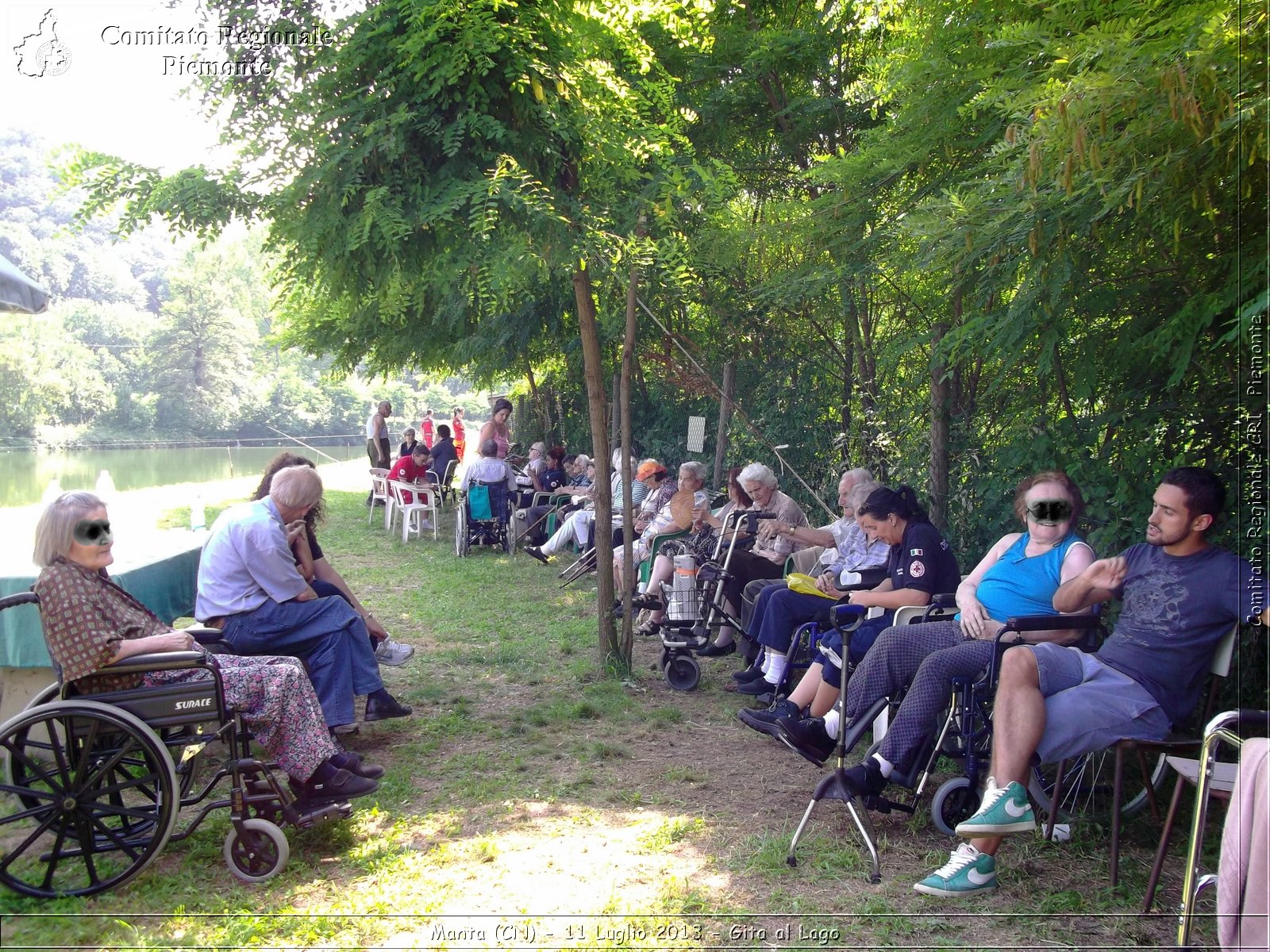 Manta (CN) - 11 Luglio 2013 - Gita al Lago - Croce Rossa Italiana - Comitato Regionale del Piemonte