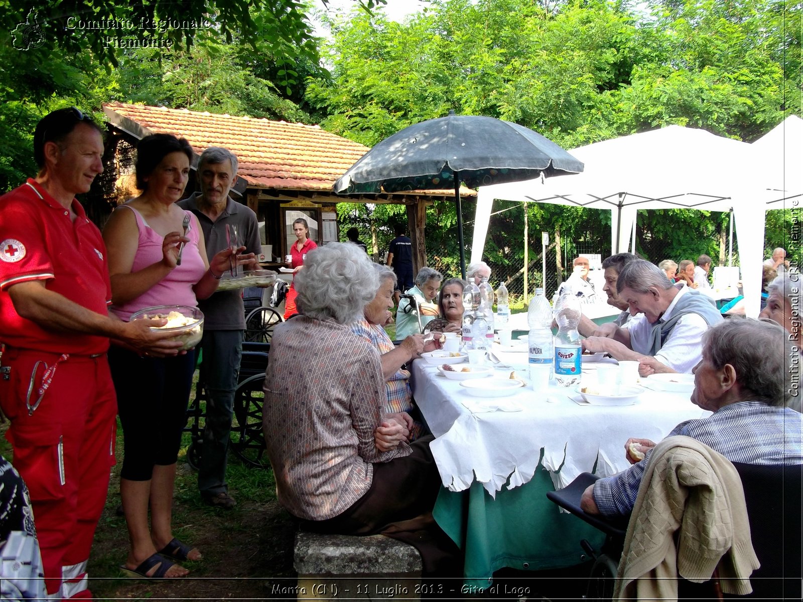 Manta (CN) - 11 Luglio 2013 - Gita al Lago - Croce Rossa Italiana - Comitato Regionale del Piemonte