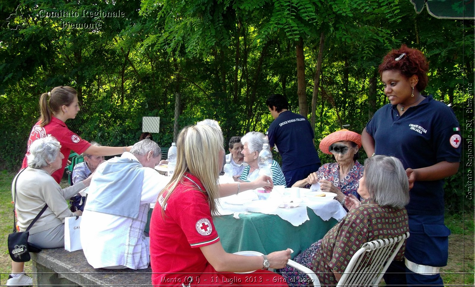 Manta (CN) - 11 Luglio 2013 - Gita al Lago - Croce Rossa Italiana - Comitato Regionale del Piemonte