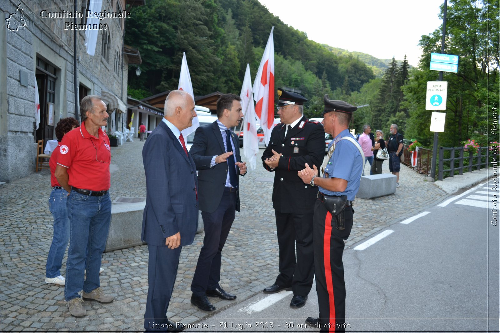 Limone Piemonte - 21 Luglio 2013 - 30 anni di attivit - Croce Rossa Italiana - Comitato Regionale del Piemonte