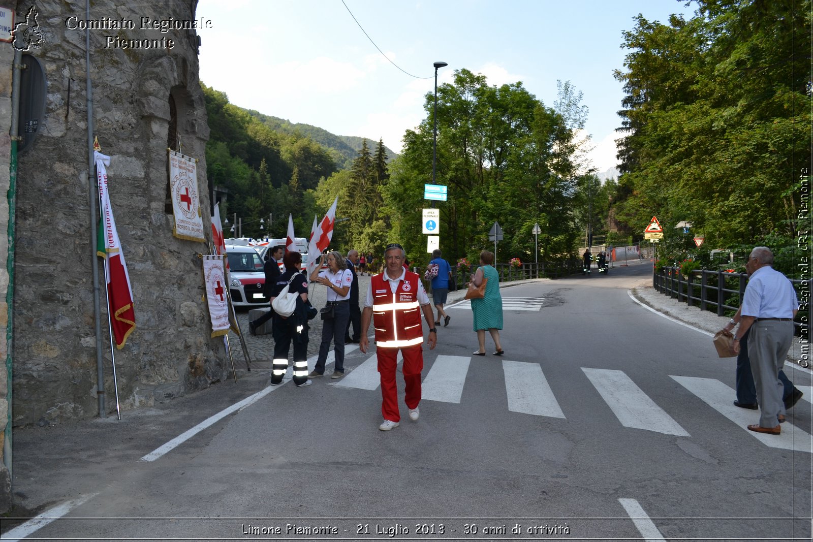 Limone Piemonte - 21 Luglio 2013 - 30 anni di attivit - Croce Rossa Italiana - Comitato Regionale del Piemonte