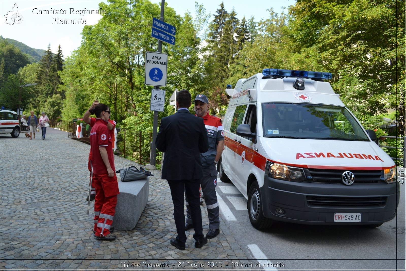 Limone Piemonte - 21 Luglio 2013 - 30 anni di attivit - Croce Rossa Italiana - Comitato Regionale del Piemonte