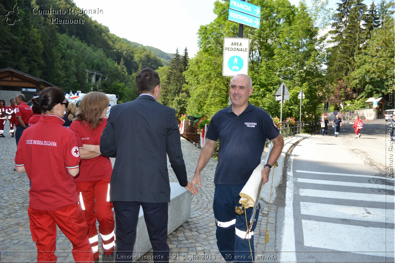 Limone Piemonte - 21 Luglio 2013 - 30 anni di attivit - Croce Rossa Italiana - Comitato Regionale del Piemonte