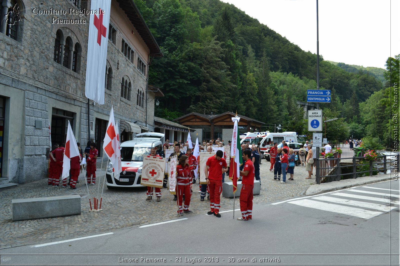 Limone Piemonte - 21 Luglio 2013 - 30 anni di attivit - Croce Rossa Italiana - Comitato Regionale del Piemonte