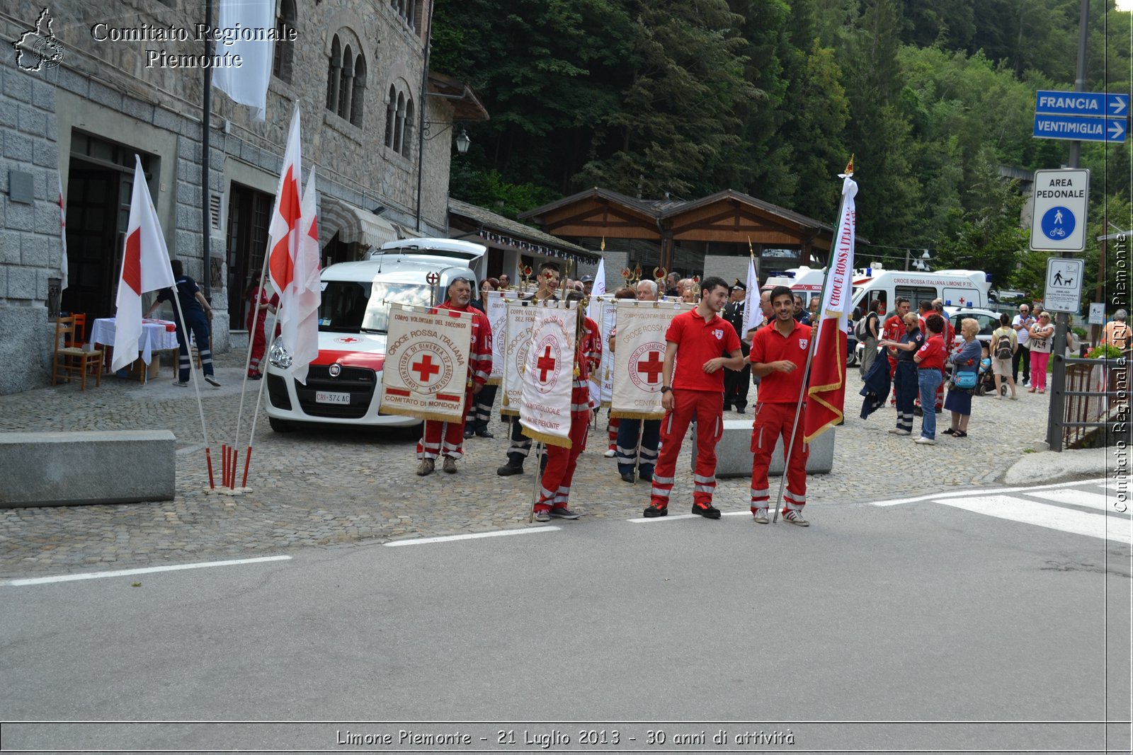 Limone Piemonte - 21 Luglio 2013 - 30 anni di attivit - Croce Rossa Italiana - Comitato Regionale del Piemonte