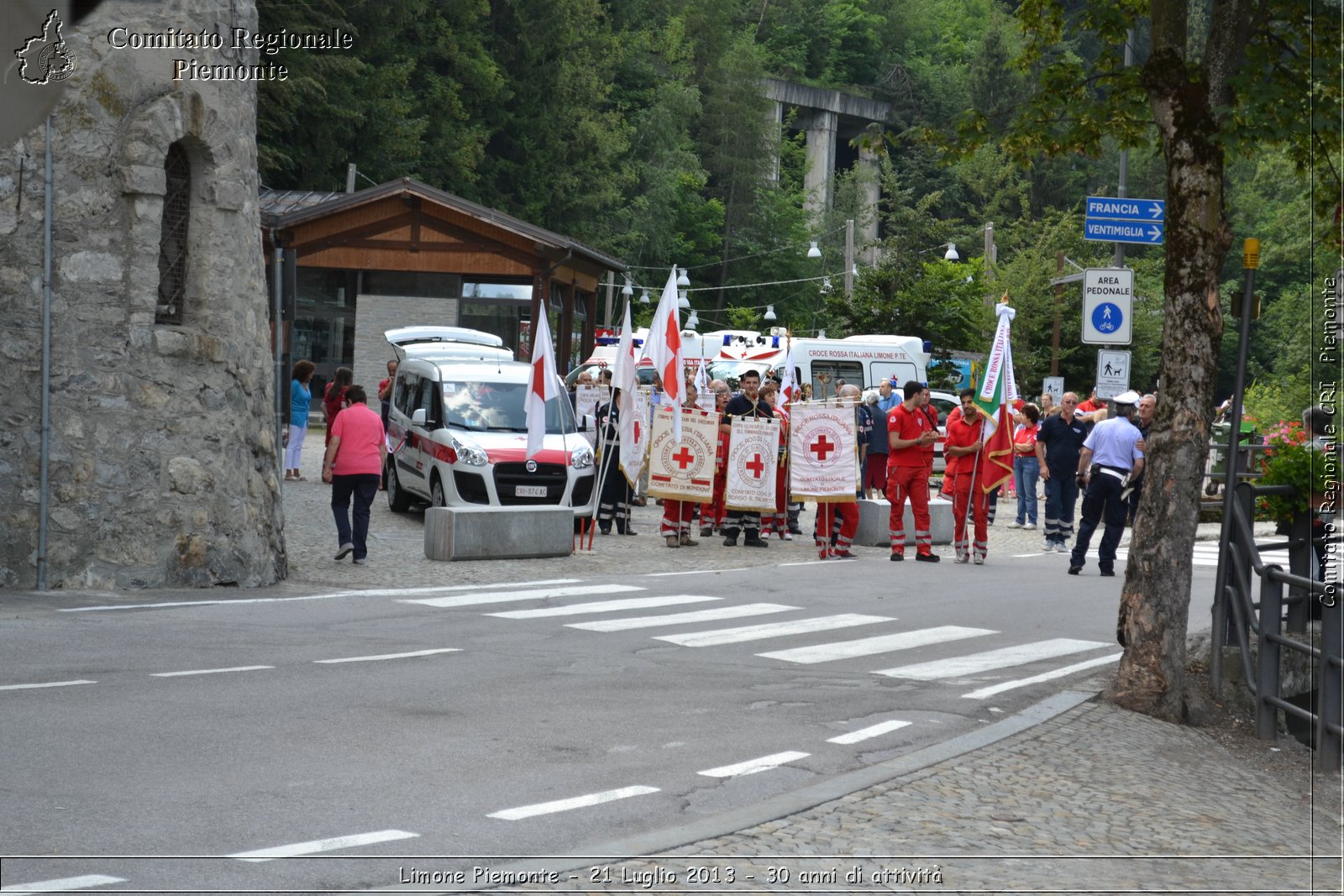 Limone Piemonte - 21 Luglio 2013 - 30 anni di attivit - Croce Rossa Italiana - Comitato Regionale del Piemonte