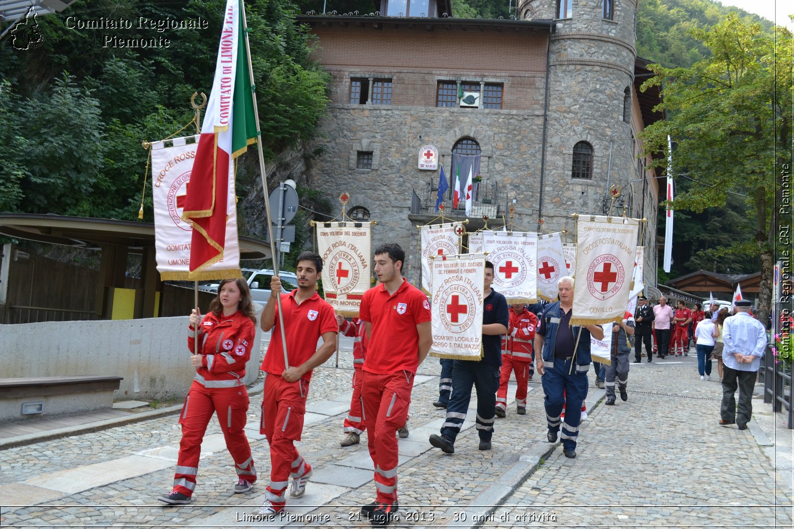 Limone Piemonte - 21 Luglio 2013 - 30 anni di attivit - Croce Rossa Italiana - Comitato Regionale del Piemonte