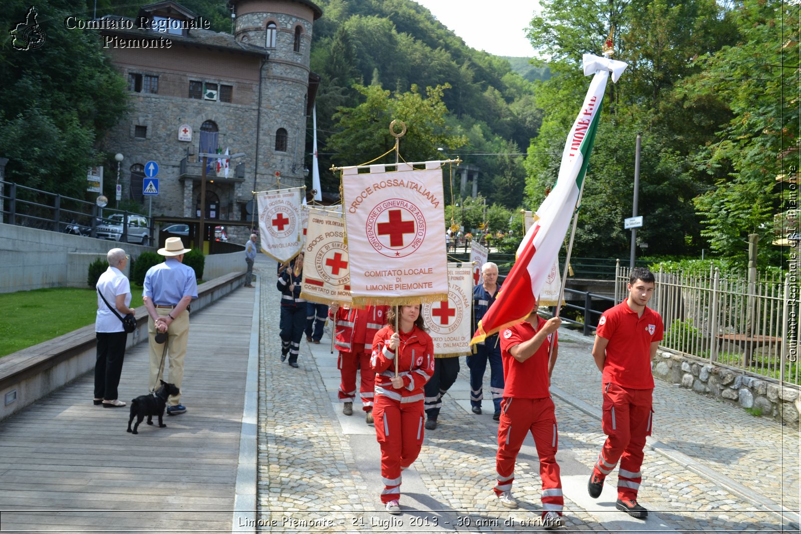 Limone Piemonte - 21 Luglio 2013 - 30 anni di attivit - Croce Rossa Italiana - Comitato Regionale del Piemonte