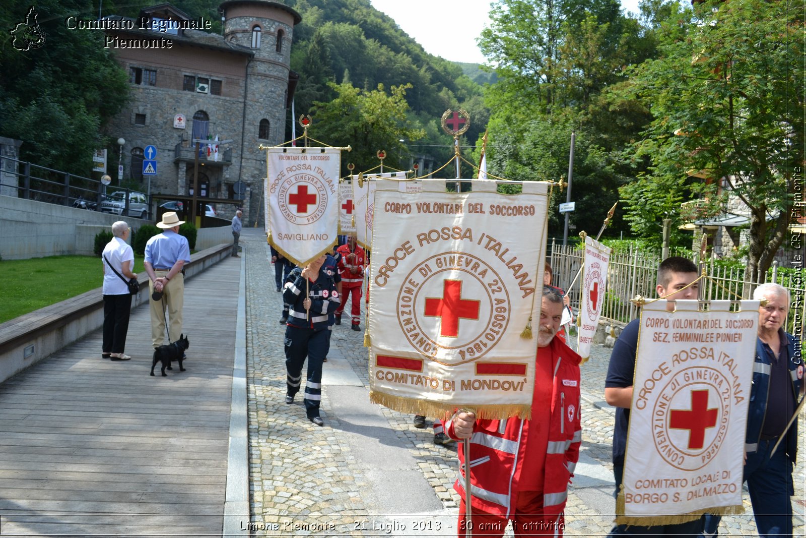 Limone Piemonte - 21 Luglio 2013 - 30 anni di attivit - Croce Rossa Italiana - Comitato Regionale del Piemonte