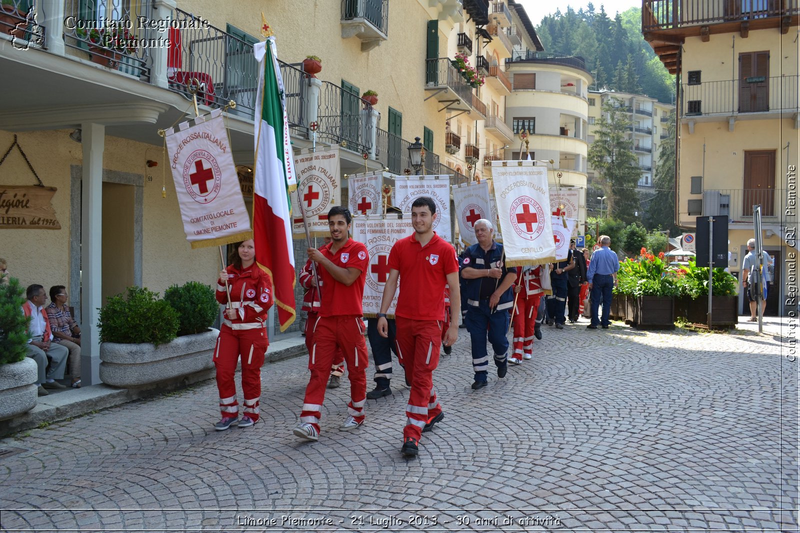 Limone Piemonte - 21 Luglio 2013 - 30 anni di attivit - Croce Rossa Italiana - Comitato Regionale del Piemonte