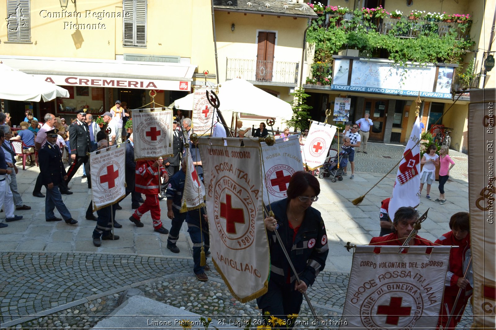 Limone Piemonte - 21 Luglio 2013 - 30 anni di attivit - Croce Rossa Italiana - Comitato Regionale del Piemonte