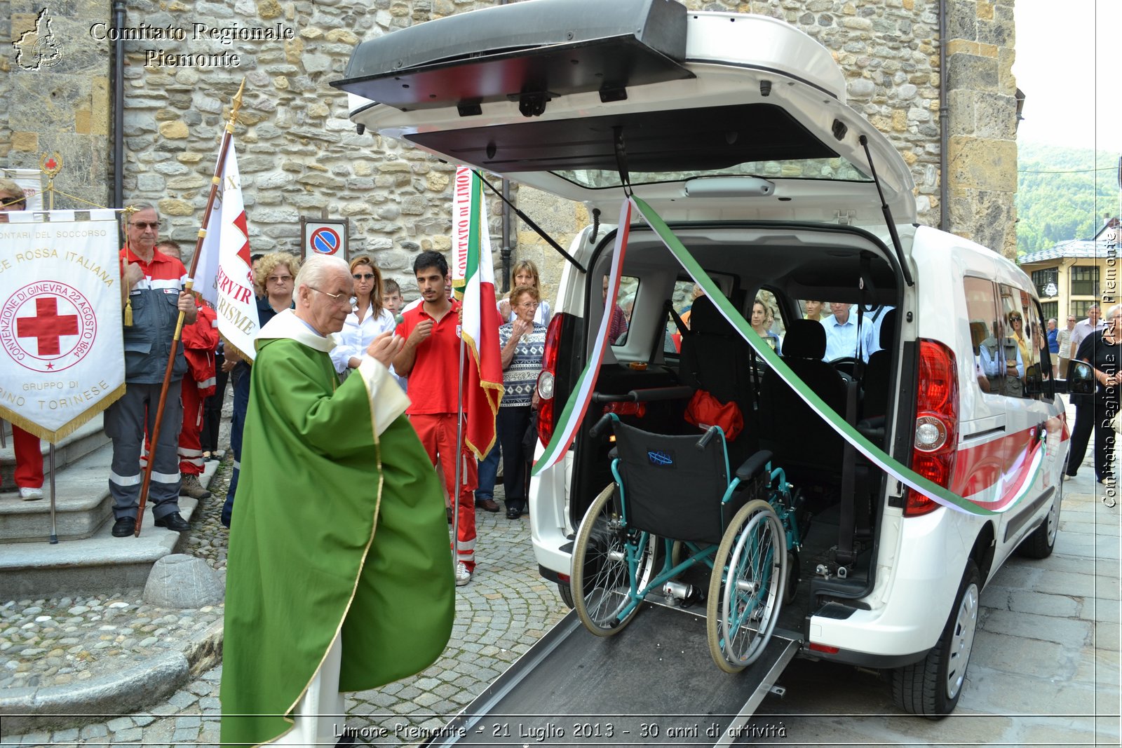 Limone Piemonte - 21 Luglio 2013 - 30 anni di attivit - Croce Rossa Italiana - Comitato Regionale del Piemonte