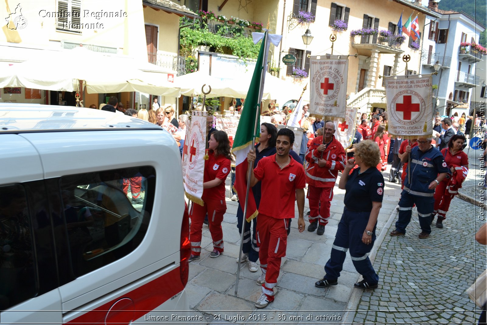 Limone Piemonte - 21 Luglio 2013 - 30 anni di attivit - Croce Rossa Italiana - Comitato Regionale del Piemonte