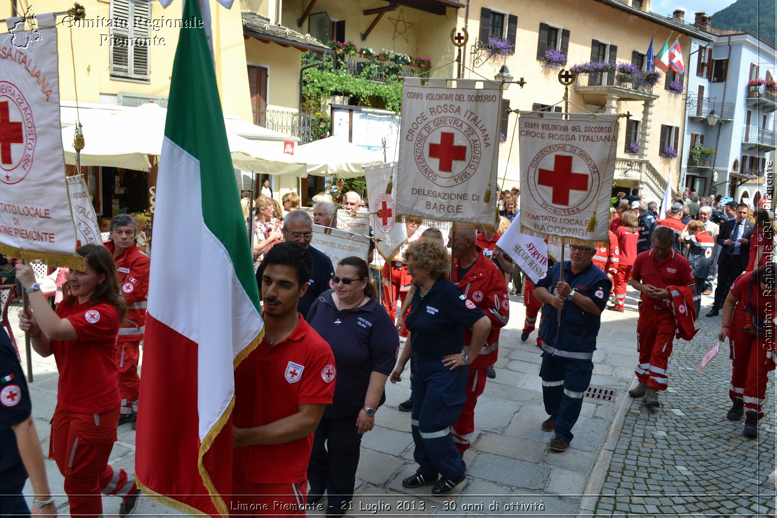 Limone Piemonte - 21 Luglio 2013 - 30 anni di attivit - Croce Rossa Italiana - Comitato Regionale del Piemonte