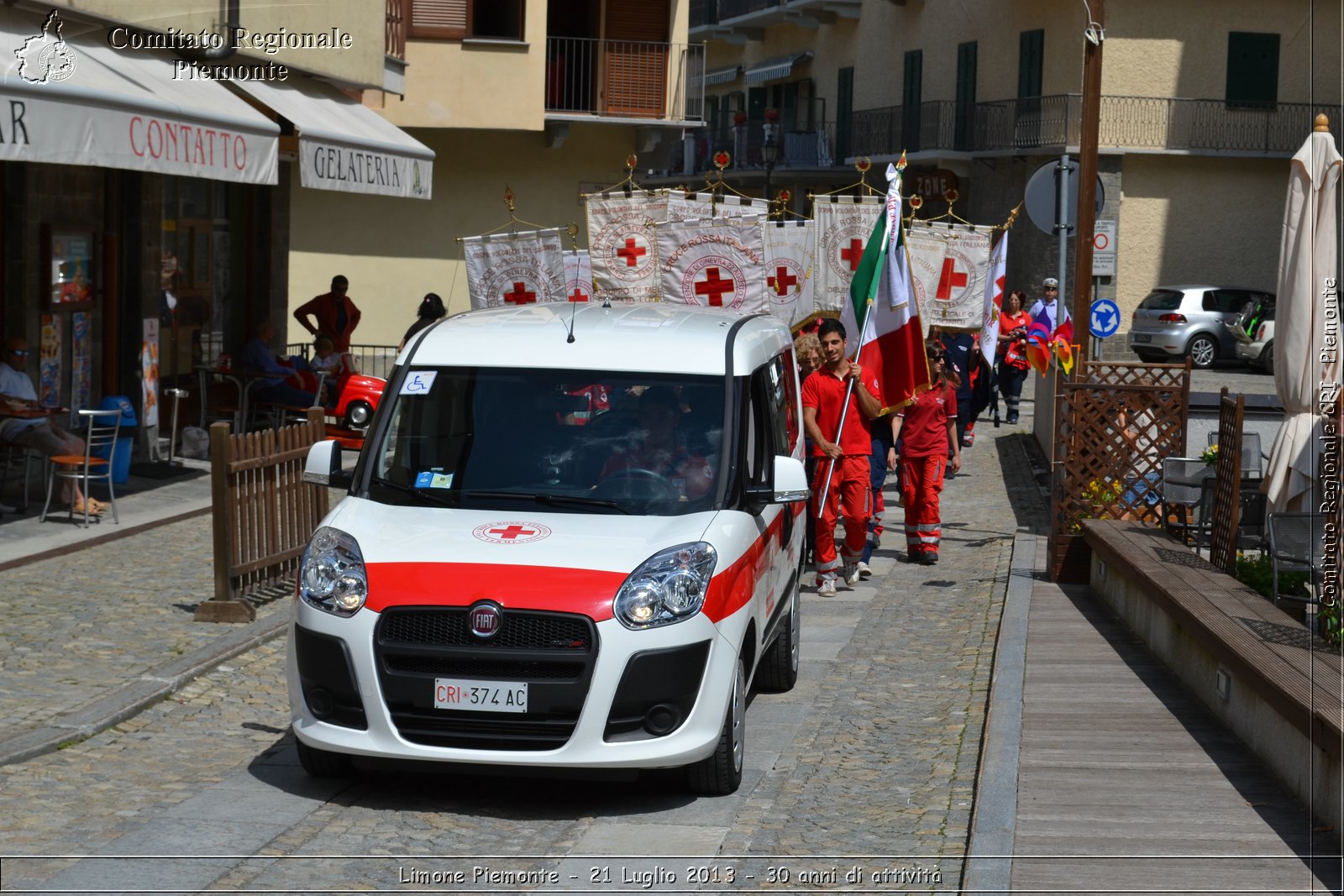 Limone Piemonte - 21 Luglio 2013 - 30 anni di attivit - Croce Rossa Italiana - Comitato Regionale del Piemonte