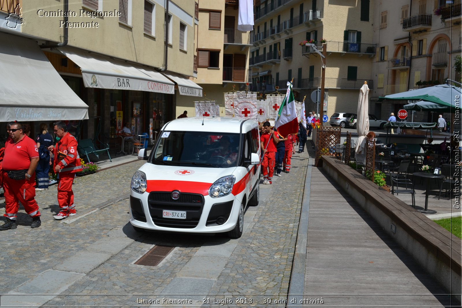 Limone Piemonte - 21 Luglio 2013 - 30 anni di attivit - Croce Rossa Italiana - Comitato Regionale del Piemonte